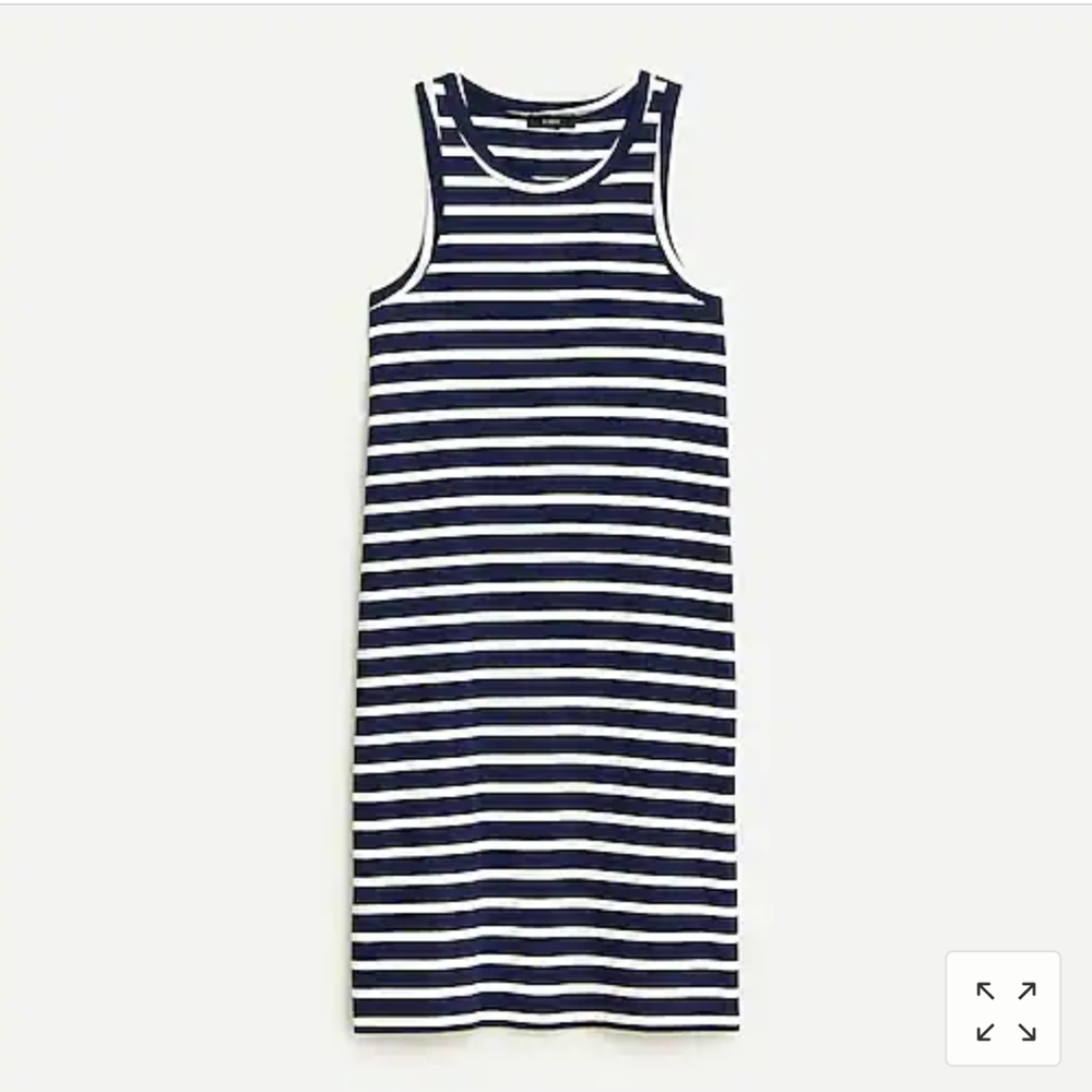 NWT J. Crew knit cutaway mini dress sz L